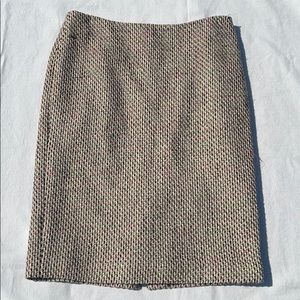 Talbots Spring Pastel Tweed Career Wear Skirt Sz 8
